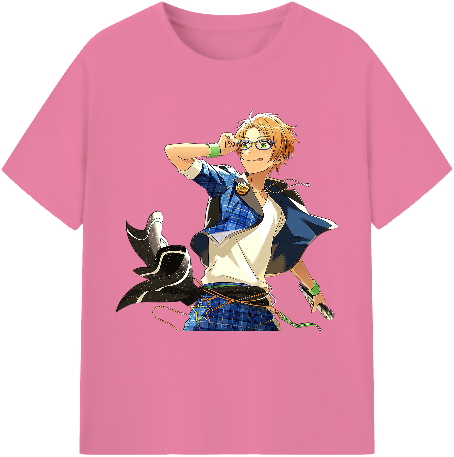 （画像用） あんさんぶるスターズ! Ensemble Stars 綿100％半袖Tシャツ（フロントプリント）
